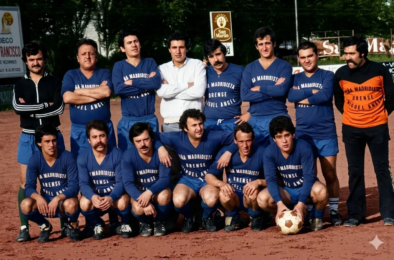 Fotografía histórica de la Peña