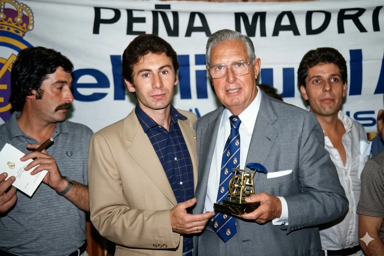 Fotografía histórica de la Peña